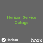 Horizon Service Outage