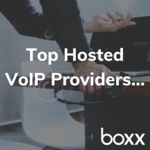 Top hosted VoIP Providers...Boxx Logo.