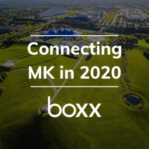 Connecting MK in 2020. Boxx Logo