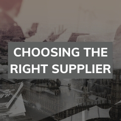 Choosing The Right Supplier