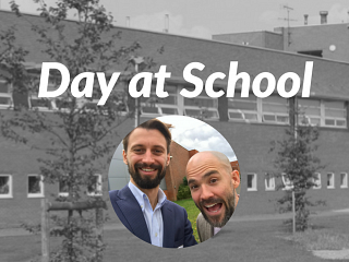 Directors Dean & James' Day at School